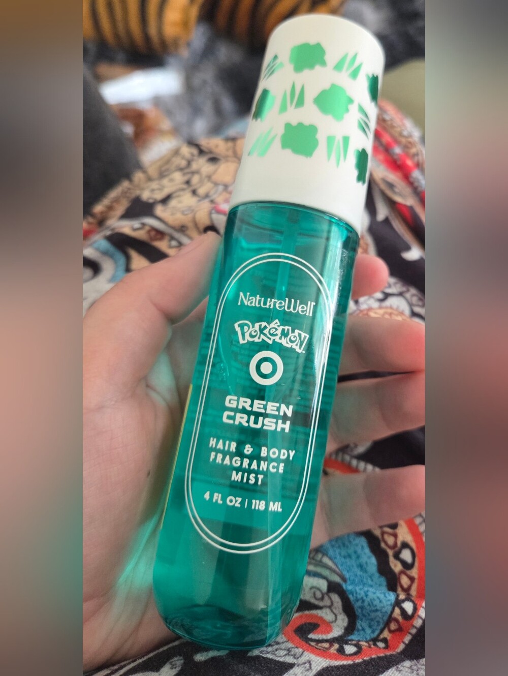 New NatureWell Pokémon Green Crush Hair Body Mist 4oz (Bulbasaur)